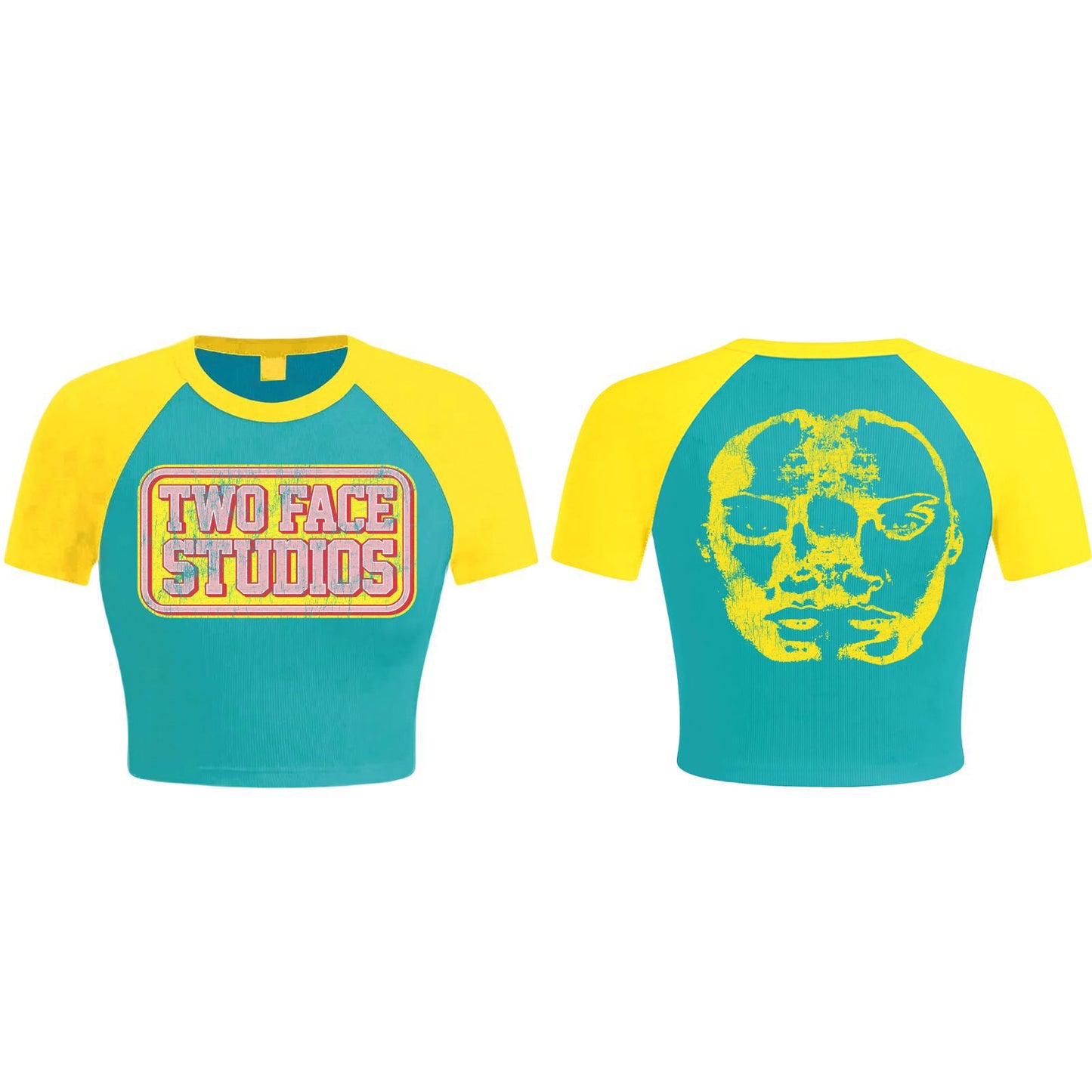TwoFace Crop Tees (Pre-Order)