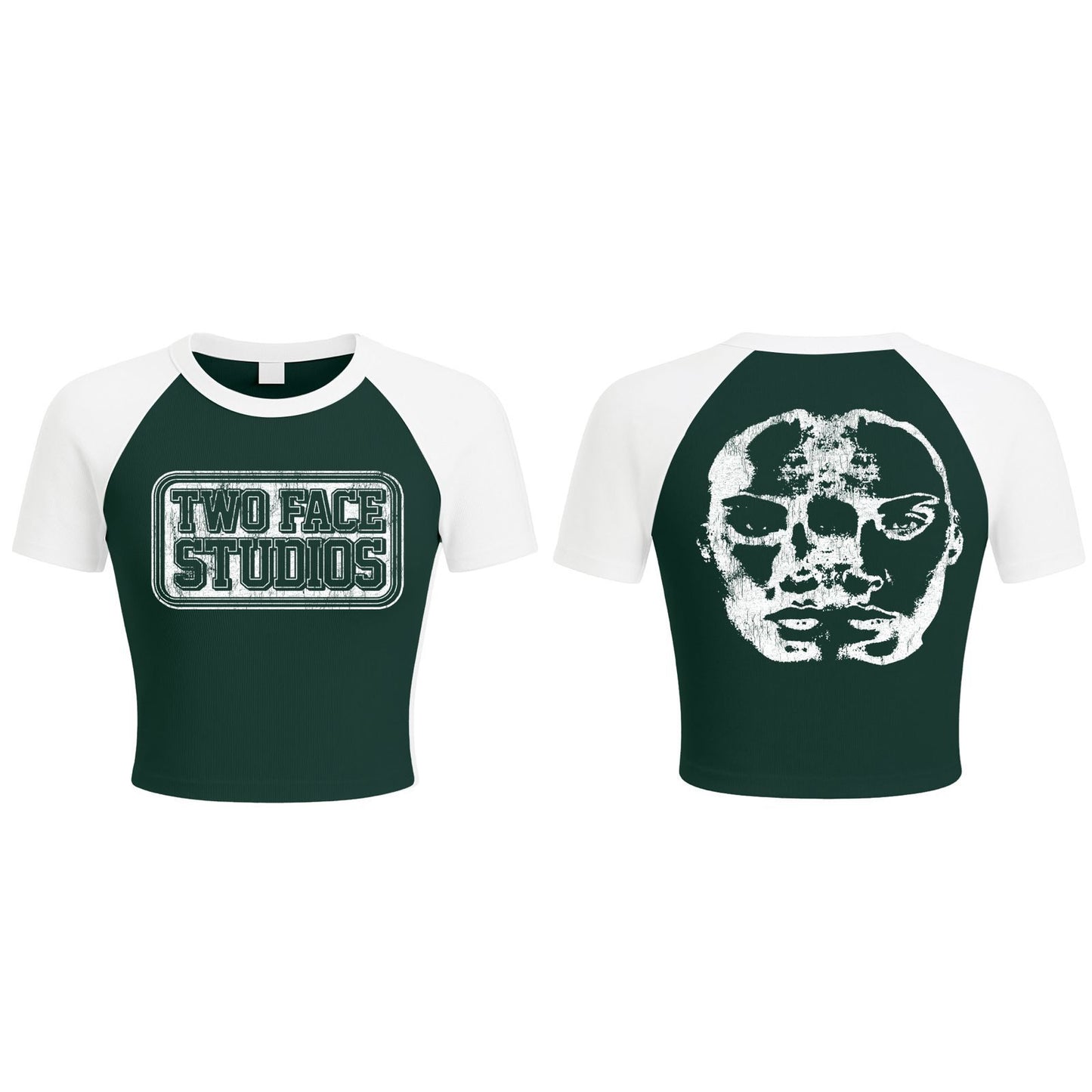 TwoFace Crop Tees (Pre-Order)