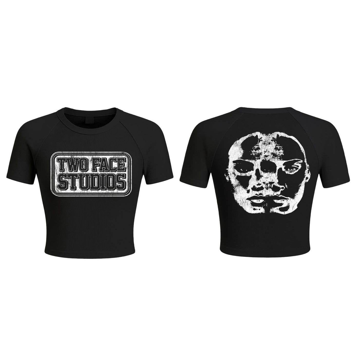 TwoFace Crop Tees (Pre-Order)