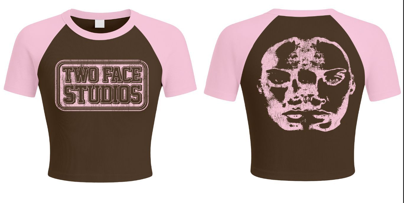 TwoFace Crop Tees (Pre-Order)