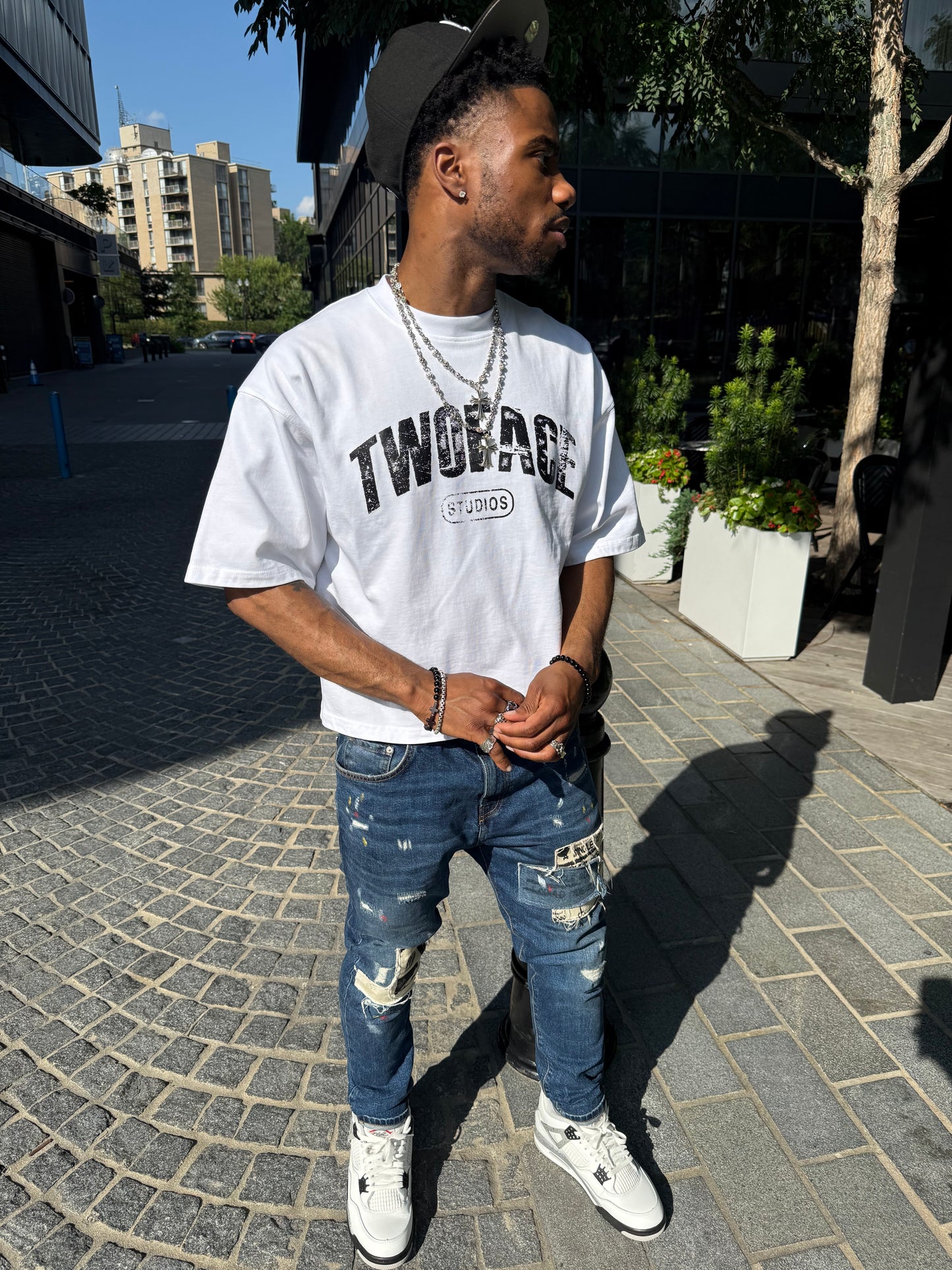 TwoFace Tee (White)