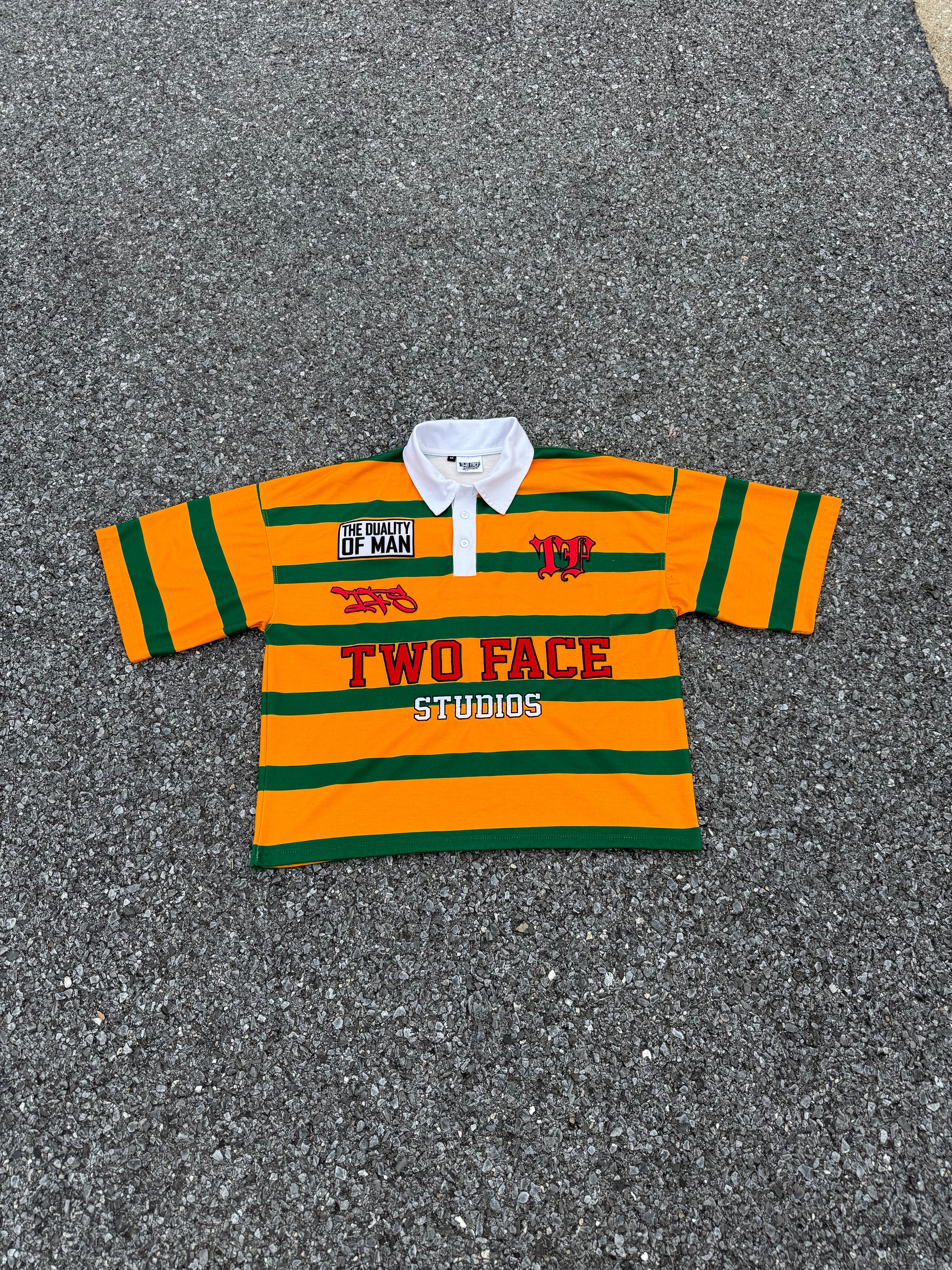 “Duality of Man” Rugby Polos